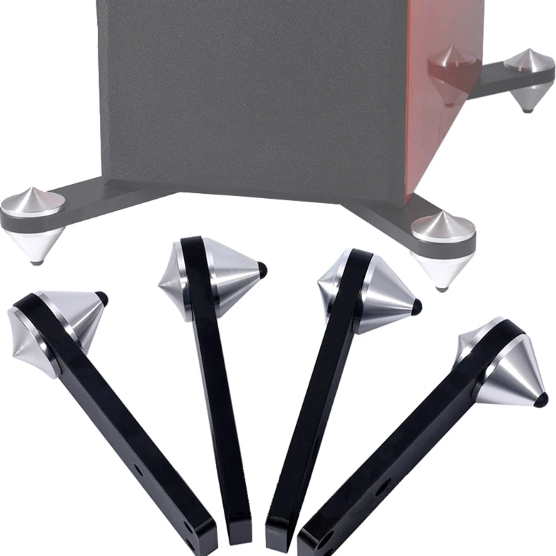 M2EC Universal Speaker Isolation Stand Feet Cone Base Pads Shockproof Pads High Configuration Hardwares Reduce Resonance