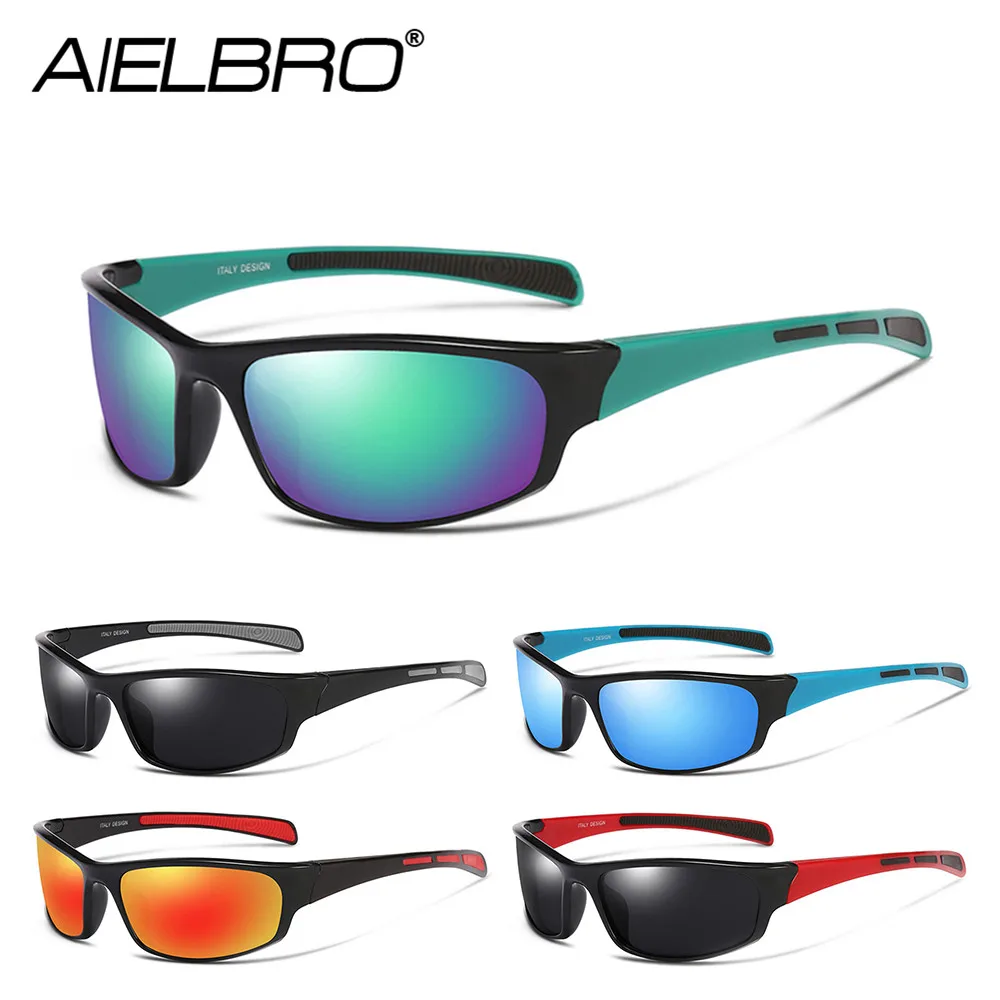 

AIELBRO Bike Equipment Cycling Glasses Men's Sunglasses Cycling Eyewear Cycling Sunglasses Bicycle Eyewear Sunglasses for Men