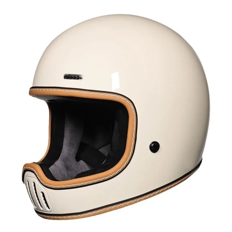 Четыре сезона Capacete ретро полуоткрытый мотоциклетный шлем реактивный аксессуар