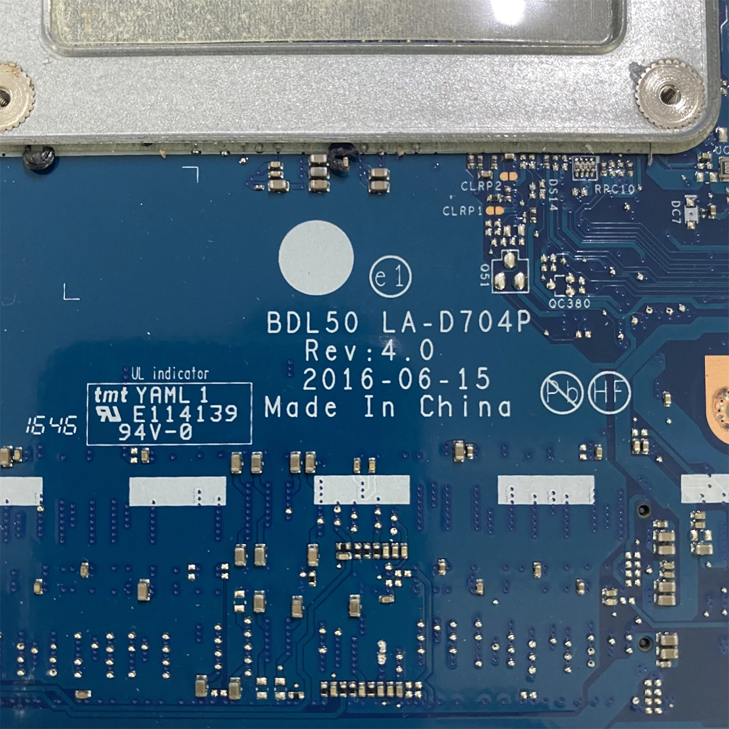 858581-601 858581-501 858581-001 для ноутбука HP Pavilion 15-AY 250 G5 материнская плата BDL50 LA-D704P с