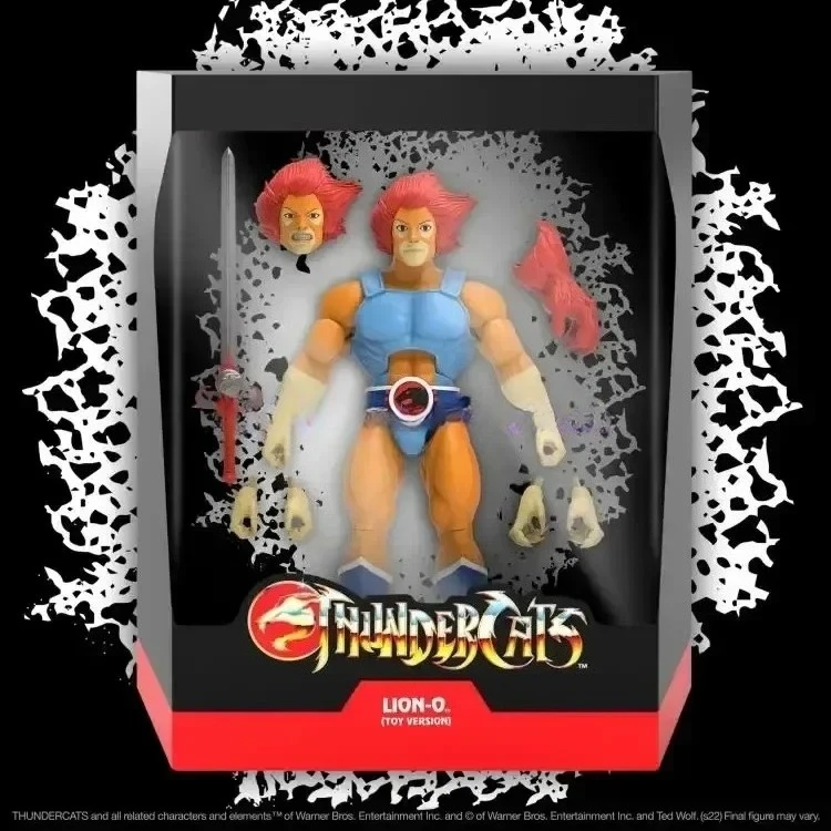 Фото В наличии Super7 Thunderbolt Cat Wave 6 Tcw6 Lion Cat Demon King Leopard Female Monkian в ретро-стиле, подарок на день рождения, аниме-серия №3