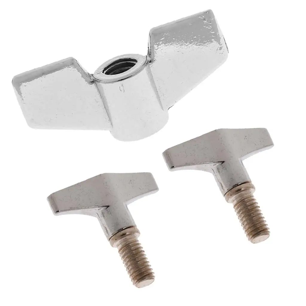 Барабанные гайки тарелки + сменный винт ручной ручки для барабанщика