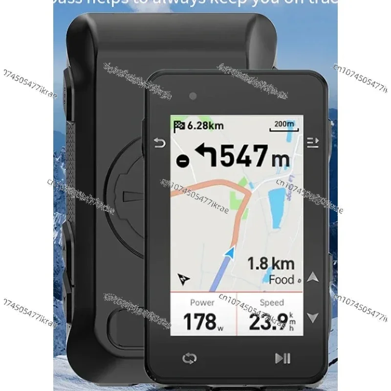 Фото Велокомпьютер iGS630 с GPS, беспроводной спидометр, одометр, поддержка навигации по офлайн-картам, маршрут, iGS630s, Strava №2