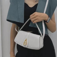 womens genuine leather classic retro square bag trendy fashion lock design small square bag shoulder crossbody bag 2022 new hot