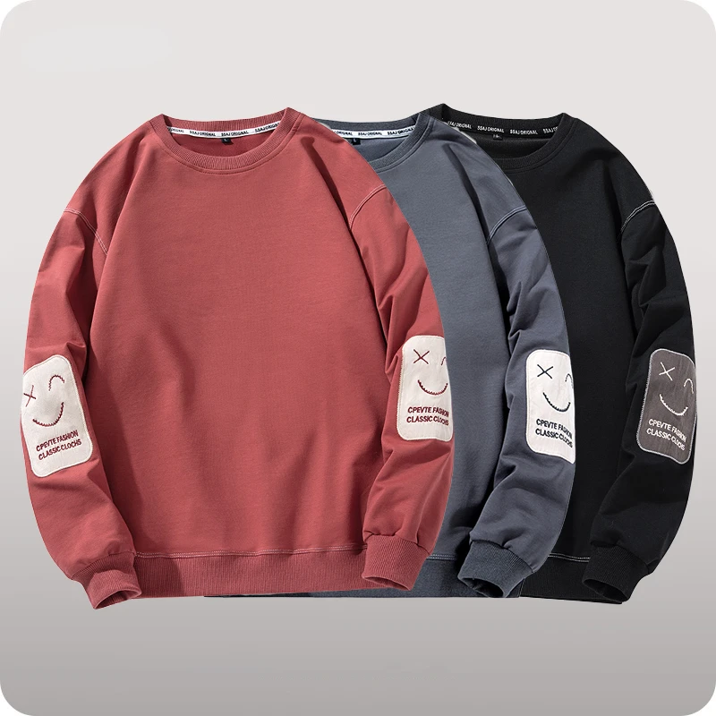 

Hip Hop Sweatshirts Men Pullovers 2022 Spring Autumn Fashion Hoodies Mens Streetwear Embroidery Sweathsirt Men Casual Sportswear