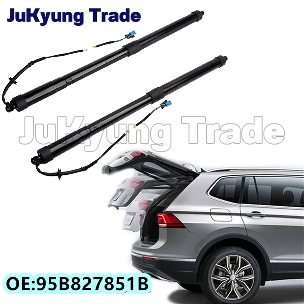 

2Pcs Brand New Left & Right Power Tailgate Lift Support Rods 95B827851B for Porsche Macan 2014-2017