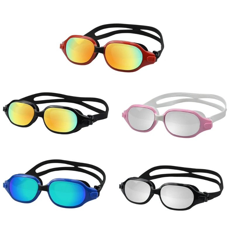 

Очки для плавания с защитой от запотевания и УФ-излучения, силиконовые очки для плавания, подарки для взрослых женщин и мужчин