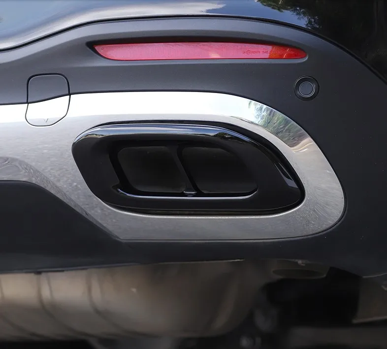

Suitable for Mercedes-Benz 2020 gle350 gle450 four-out tail throat decorative cover