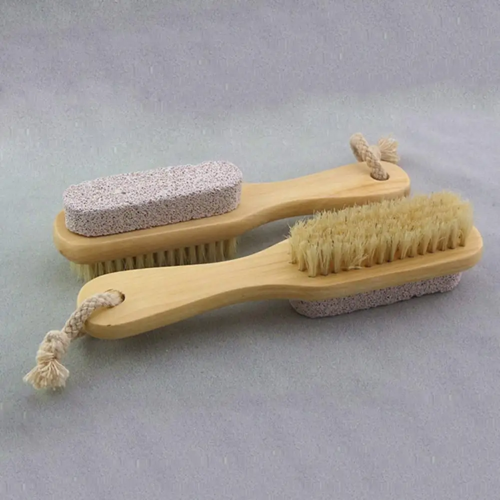 Мягкая безопасная пемза для удаления отшелушивания ручная щетка ног ванной