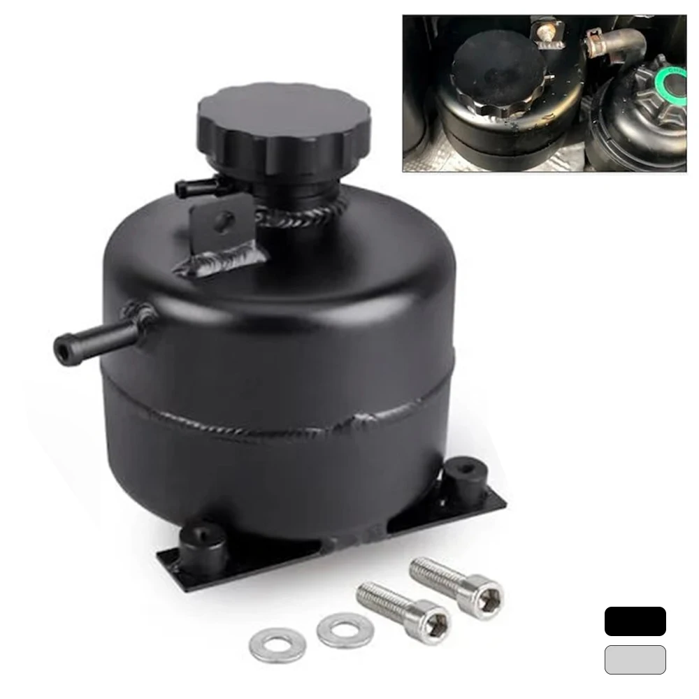 

Aluminum Coolant Header Expansion Overflow Water Tank Cap Reservoir Can Car Accessories For 02-08 BMW Mini Cooper S R52 R53
