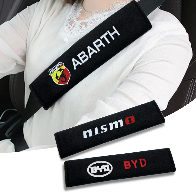 

2pcs Car Safety Belt Cover Interior Seat Belt Pad Case For Audi RS Sline S3 S4 S5 S6 S7 S8 A4L A5 A6L A3 A4 A7 Q3 Q5 Q7 B6 Goods