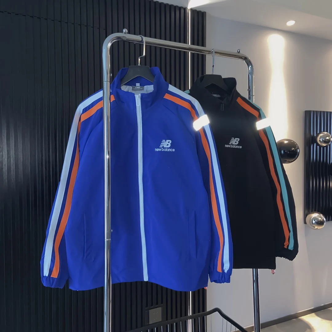 Куртки New Balance удобная ткань против морщин комфортный дышать Мода Тонкая посадка