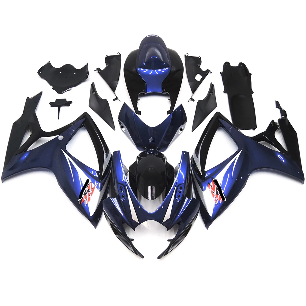 

Motorcycle Full Fairing Kit For SUZUKI GSXR GSXR600 GSXR750 K6 K7 2006 2007 ABS Plastic Injection Bodywork Cover Cowl Accessory