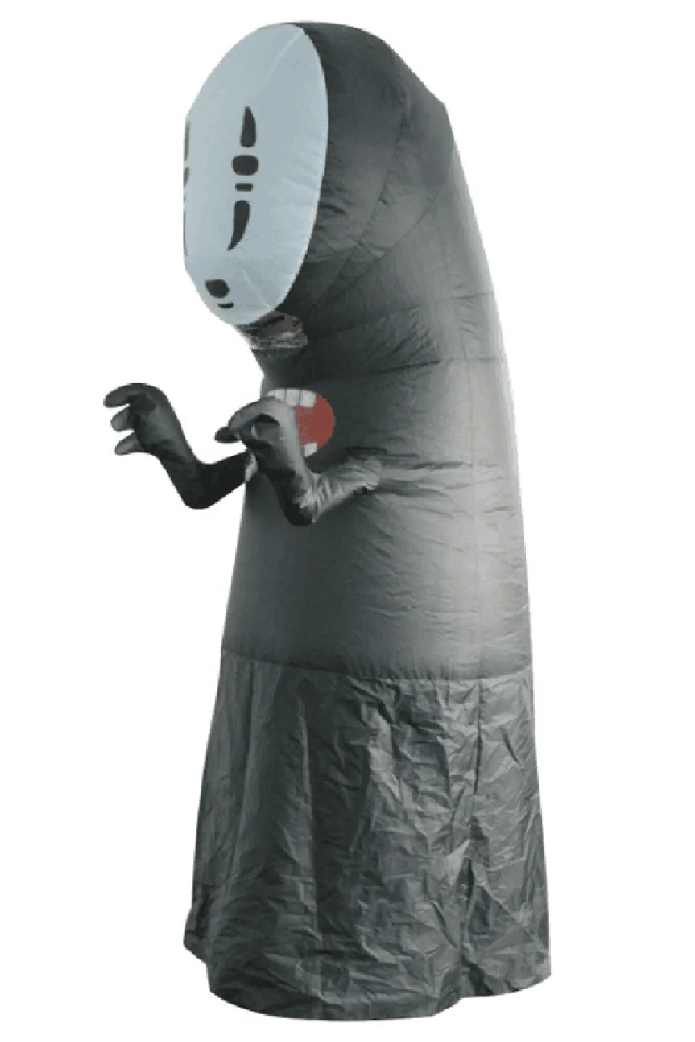 Надувной костюм полноразмерный спирированный без лица для мужчин воздушный