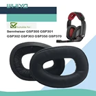 Whiyo Сменные амбушюры для Sennheiser GSP350 GSP300 GSP301 GSP302 GSP303 GSP370 наушники с кожаной подушкой