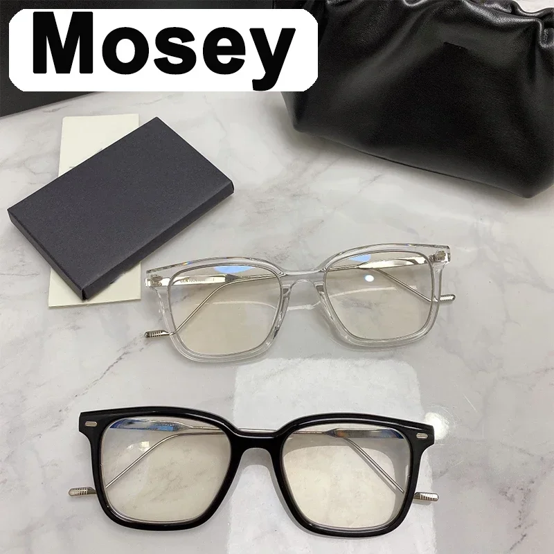 

Мужские и женские очки YUUMI Mosey, очки с оптическими линзами, прозрачные голубые очки с антибликовым покрытием, роскошные Брендовые очки