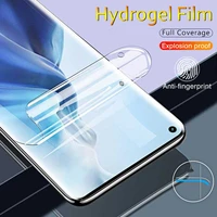 2pcs anti scratch hydrogel film glass for huawei honor play 3 screen protector