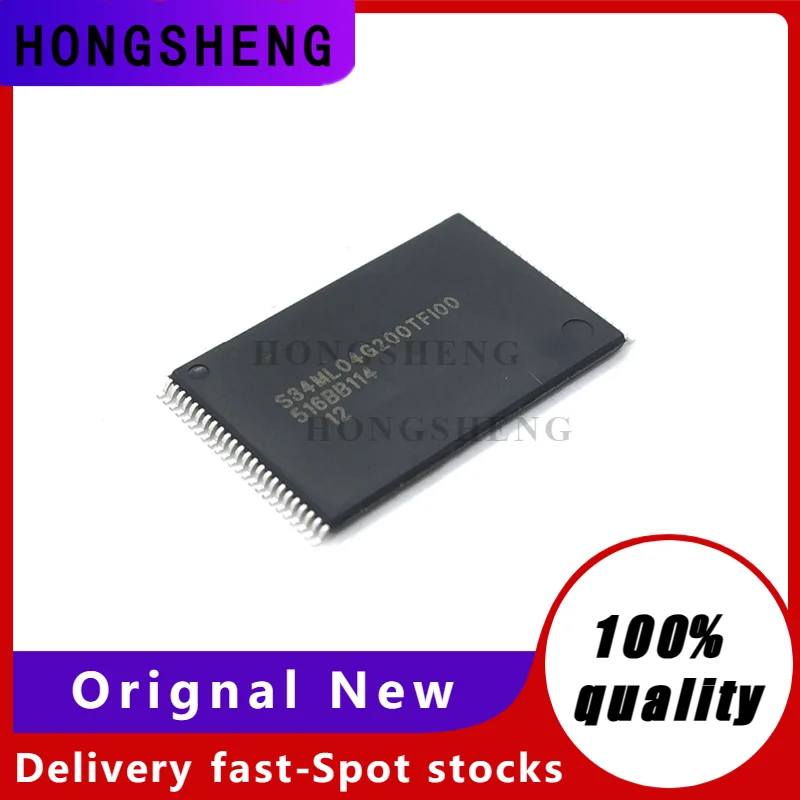 100% Новый оригинальный S34ML04G200TFI000 TSOP48 S34ML04G200TFI00 S34ML04G200