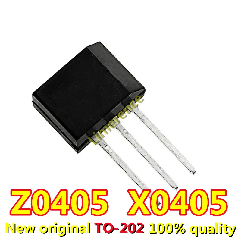 10PCS X0405MF X0405 Z0405 three-terminal thyristor 4A / 600V TO-202 | Integrated Circuits