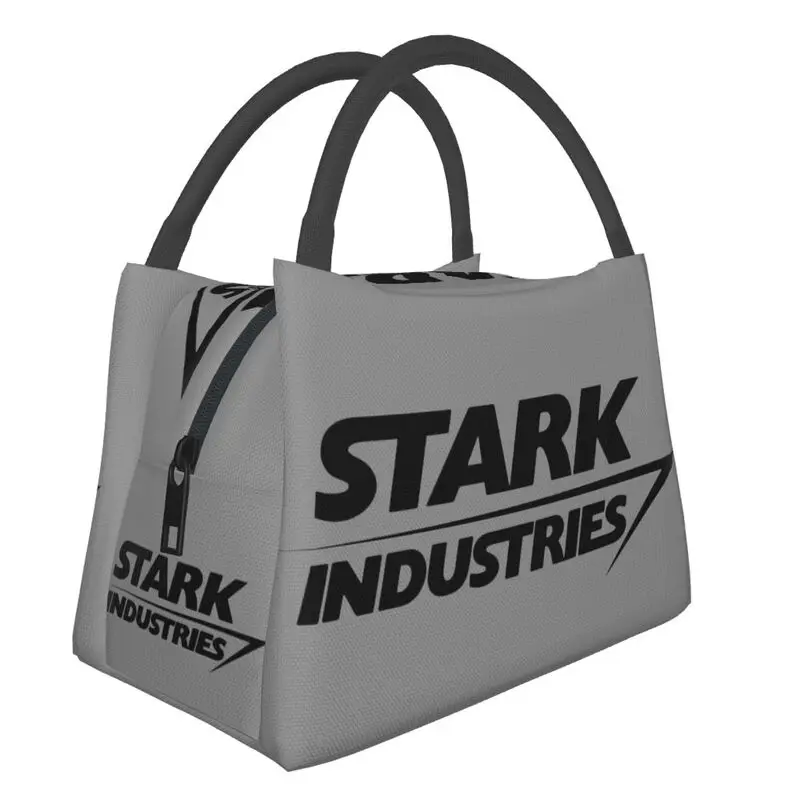 

Stark Industries Insulated Lunch Tote Bag for Women Portable Cooler Thermal Food Lunch Box Work Travel