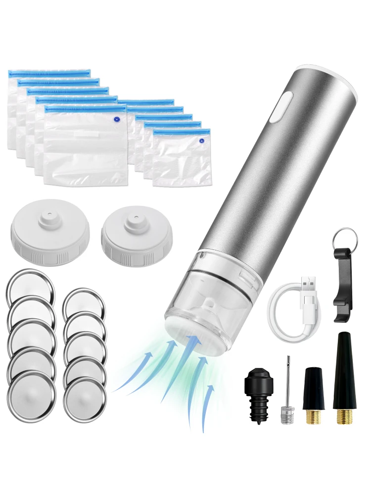 Многофункциональная ручная упаковочная машина для вакуумной упаковки банок Mason