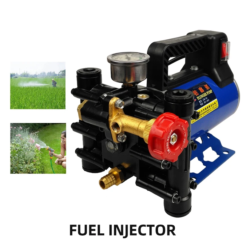 12V High Pressure Agricultural Electric Portable Double-Cylinder Plunger Pump Sprayer Agricultural Sprayer Machine