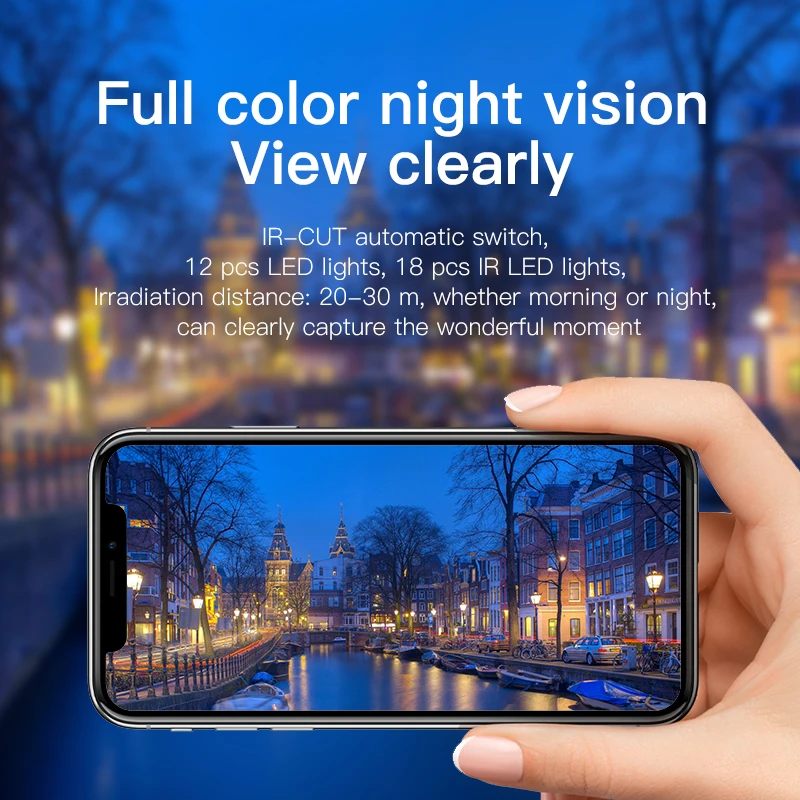 IP-камера Vstarcam CS666 3 Мп PTZ 2 5 дюйма |