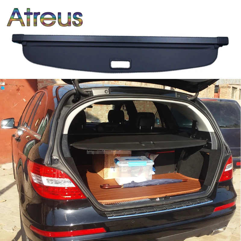 

Trunk Parcel Shelf Cover for Mercedes Benz R Class S251 R300 R320 R350 R400 R500 2007-2019 Retractable Rear Racks Spacer Curtain