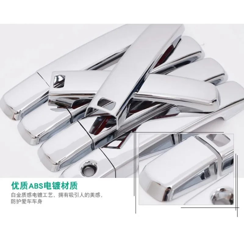 

For Nissan Qashqai J10 2007 2008 2009 2010 2011 2012 2013 Abs Door Handle Cover Trims Decoration Auto Accessories