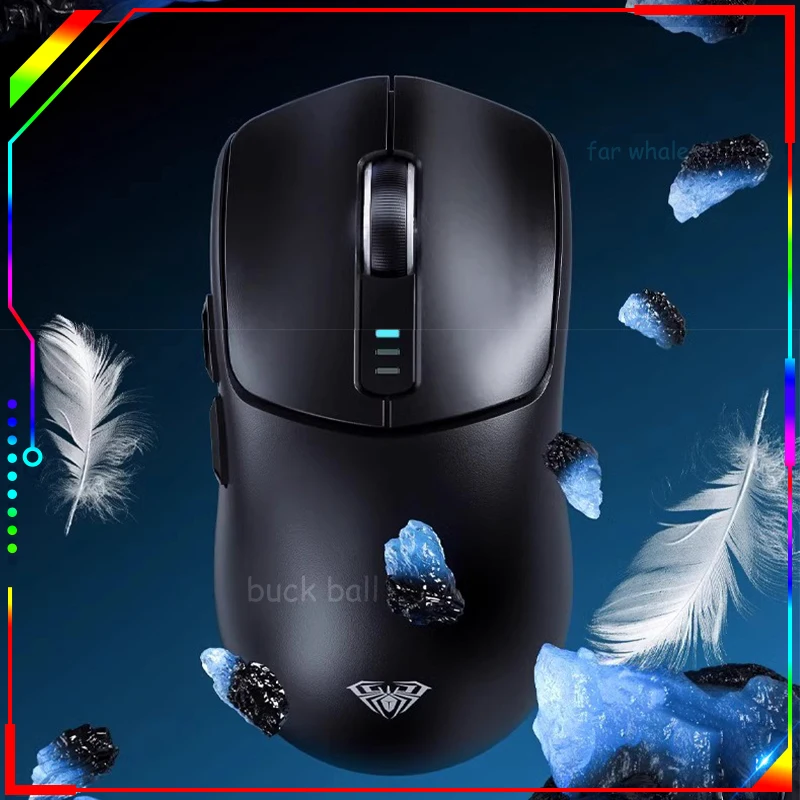 

Aula SC580 Wireless Bluetooth Gaming Mouse Tri Mode2.4g 10000 DPI Endurance Portable Gamer Office For Man Desktop Mac Laptop