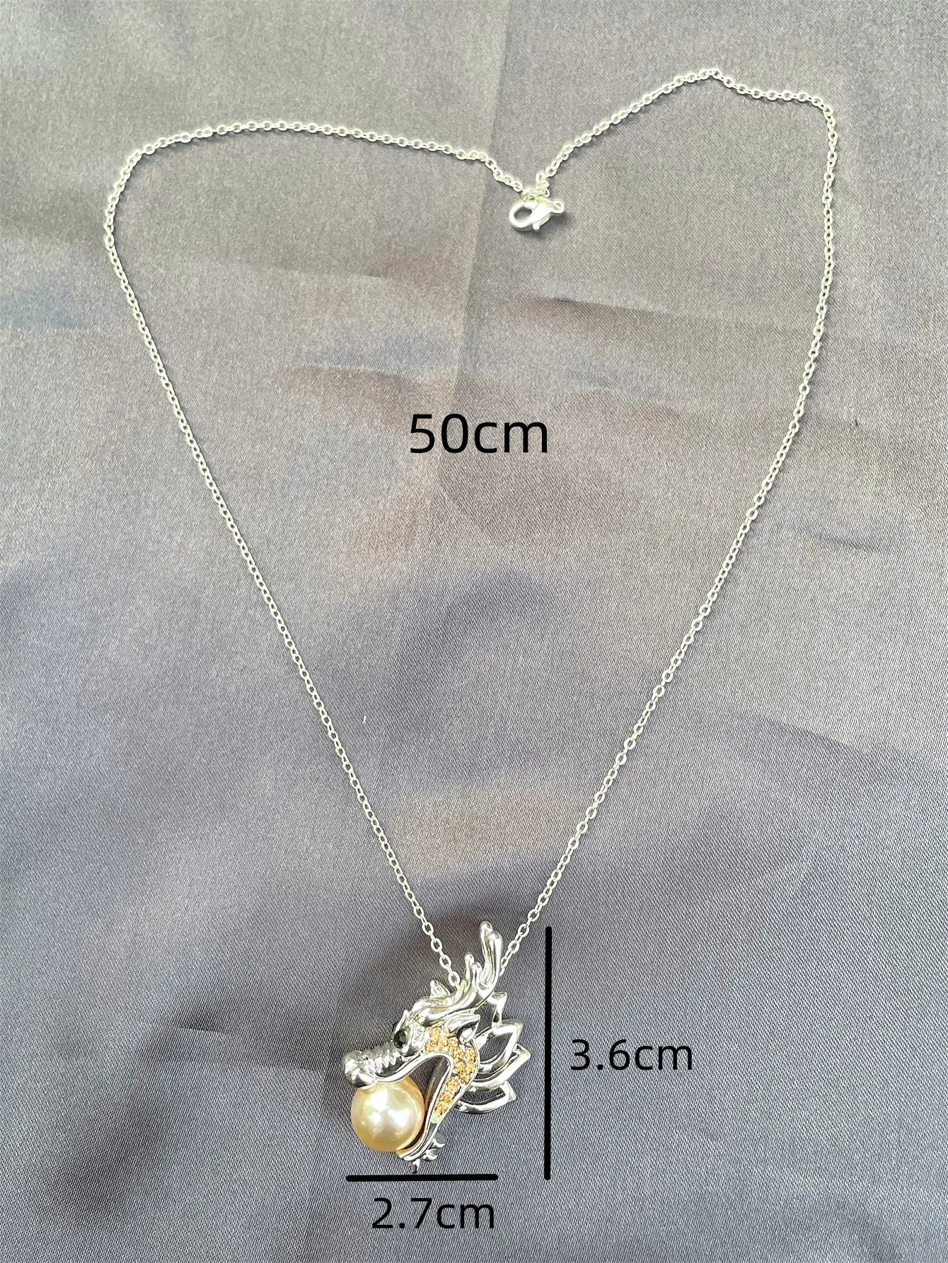 Ожерелье с кулоном в виде китайского дракона ANGLANG специальные подарки на