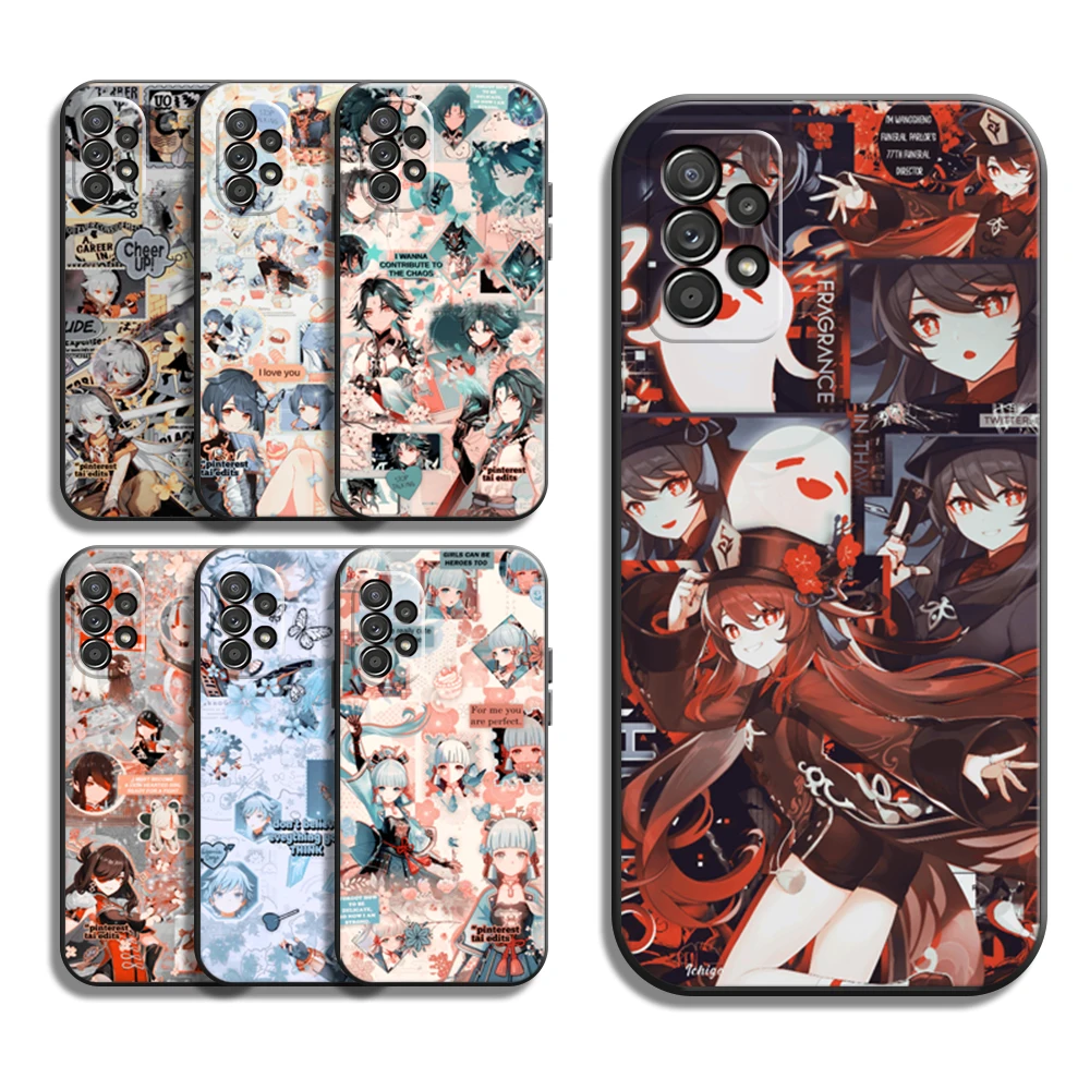 

Genshin Impact GAME Phone Cases For Samsung A21S A31 A72 A52 A71 A51 5G A42 5G A20 A21 A22 4G A22 5G A20 A32 5G A11 Coque