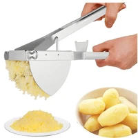 potato ricer stainless steel potato masher heavy duty ricer masher for baby food fruit vegetable manual juicer kitchen tools