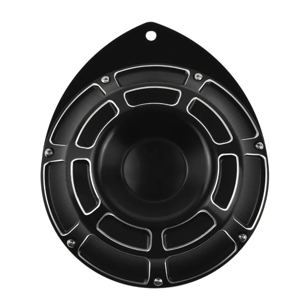 1 шт. Крышка зажигания мотоцикла ЧПУ Заготовка алюминий черный для замены крышки