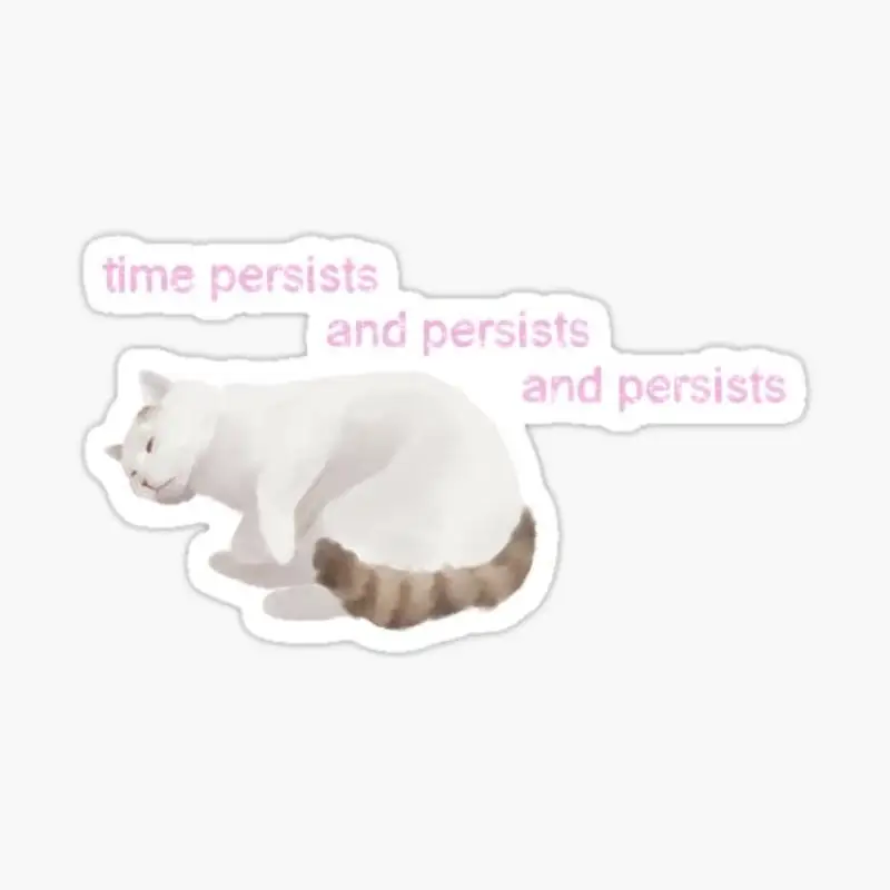 

Наклейка в виде кошки для ноутбука, украшение для спальни, автомобиля, милый мультяшный модный чемодан для общественных мест