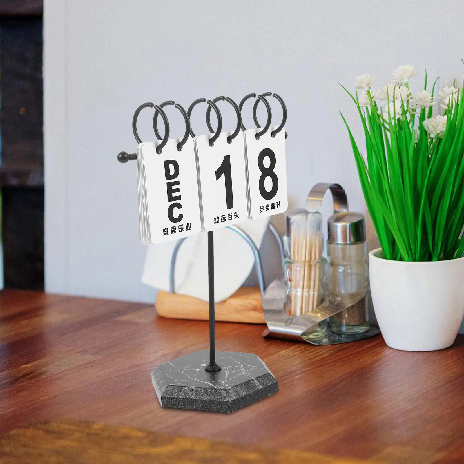 Настольный календарь офисные аксессуары деревенский многоразовый вечный