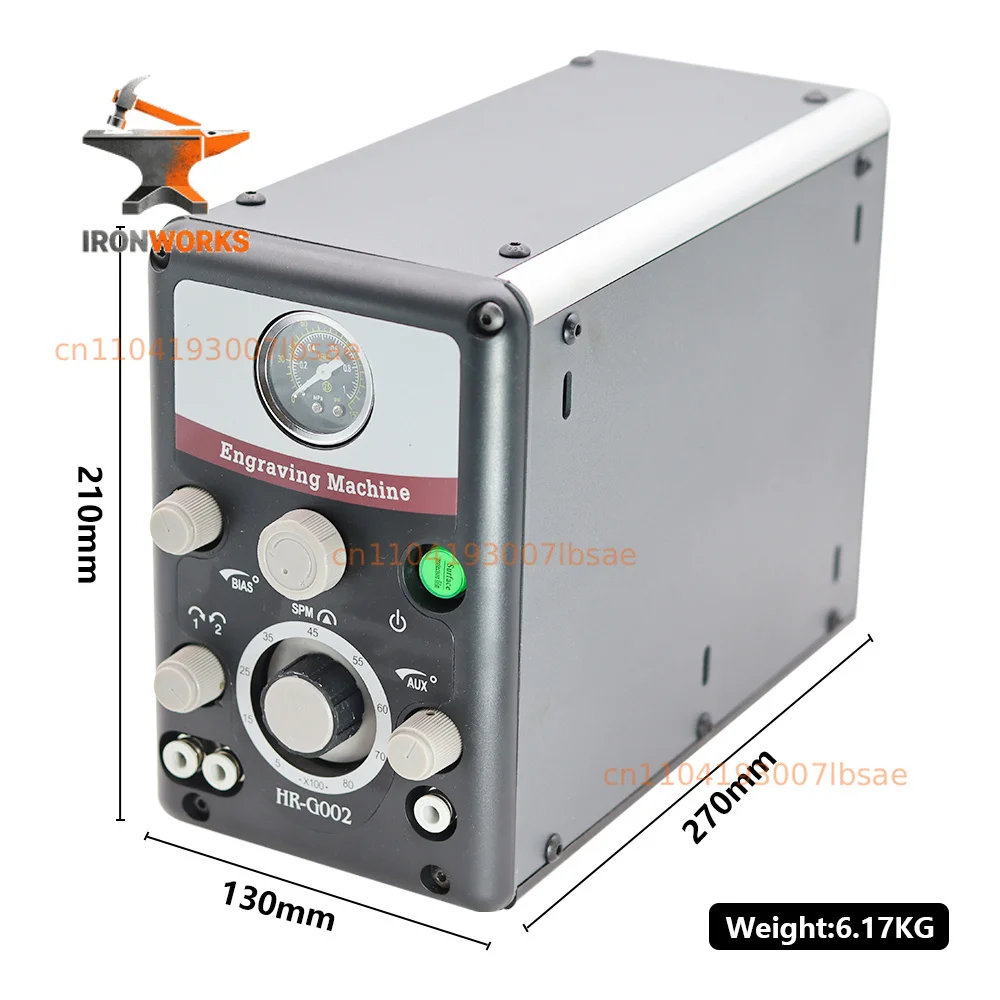 Фото Инструменты для ручной гравировки и закрепки камней GraverMax G8, пневматический гравер с быстрой настройкой для изготовления ювелирных изделий. №5