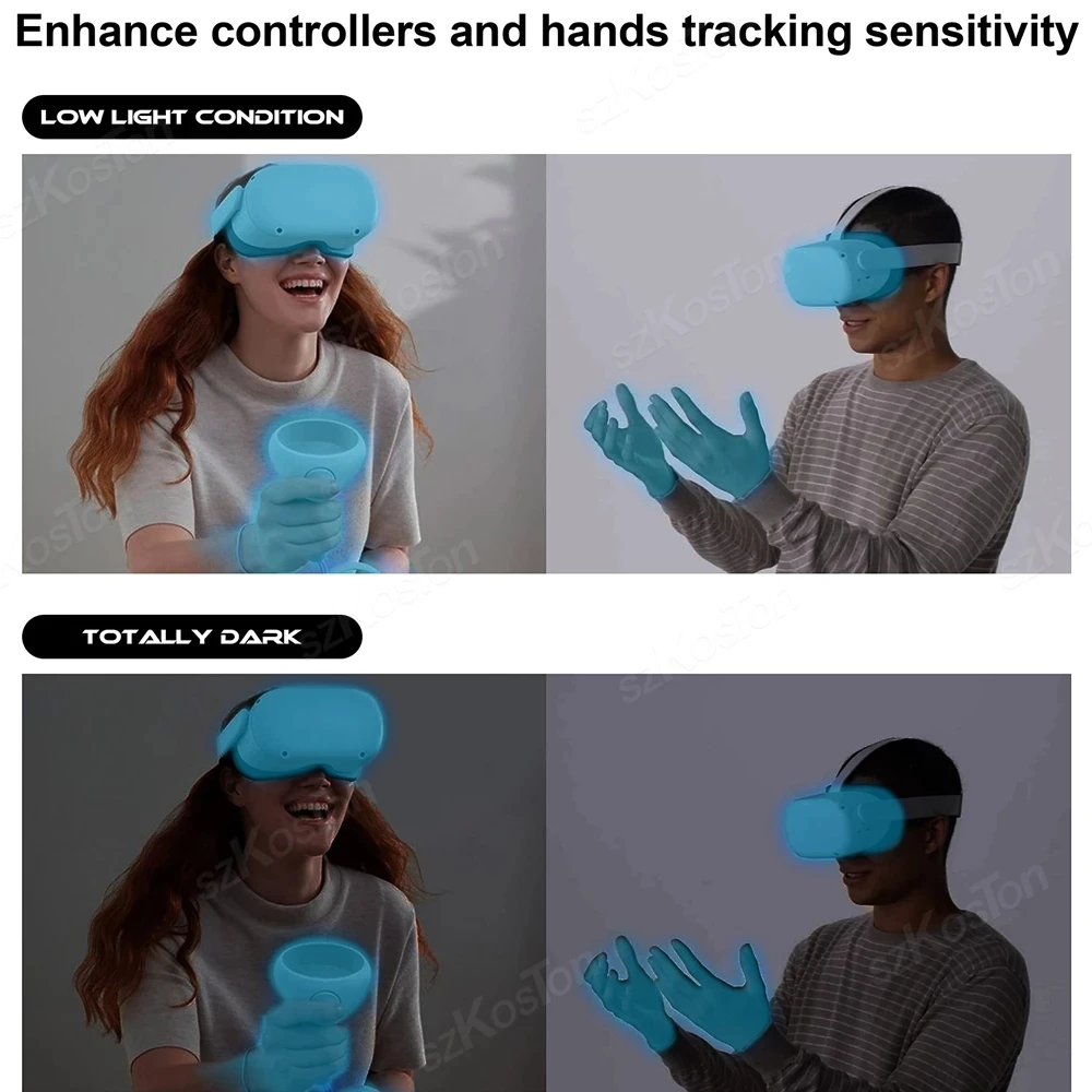 For Oculus Quest 2 illuminator Infrared Light 48 LED Infrared IR Led Night Enhance Hand Increase Sensitivity 850nm Wavelength