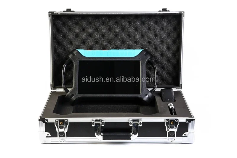 Фото ADMT-500SX-16D 16-канальный 3D-детектор подземных вод с сенсорным экраном, глубина обнаружения 100-500 м / Детектор воды AIDU №5