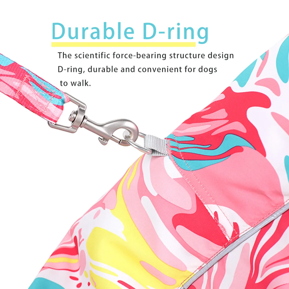 Светоотражающая жилетка с поводком для собак и кошек водонепроницаемая теплая