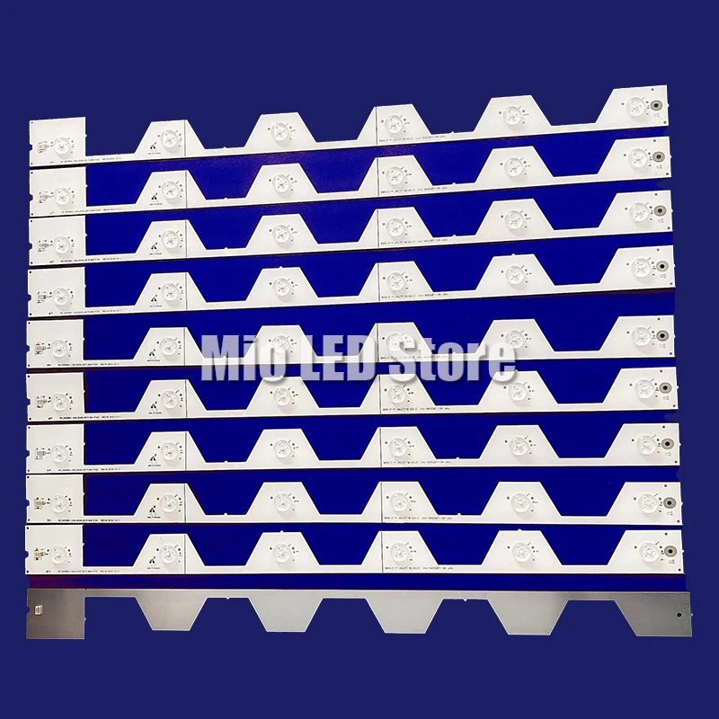 

100% New 50pcs/Kit LED strips for THOMSON 55 TV 55UA6406 55UA6406W LV550NDEL 4C LB5506 YH1 4C LB5506 HR1 55HR330M06A1