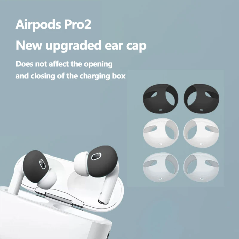 

2 шт./пара, силиконовые вкладыши для наушников Airpods pro 2