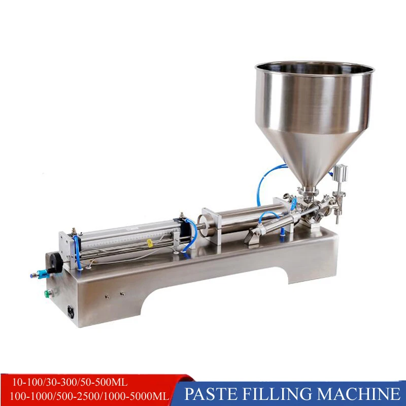 Пневматическая машина для наполнения меда арахисового масла томатной пасты