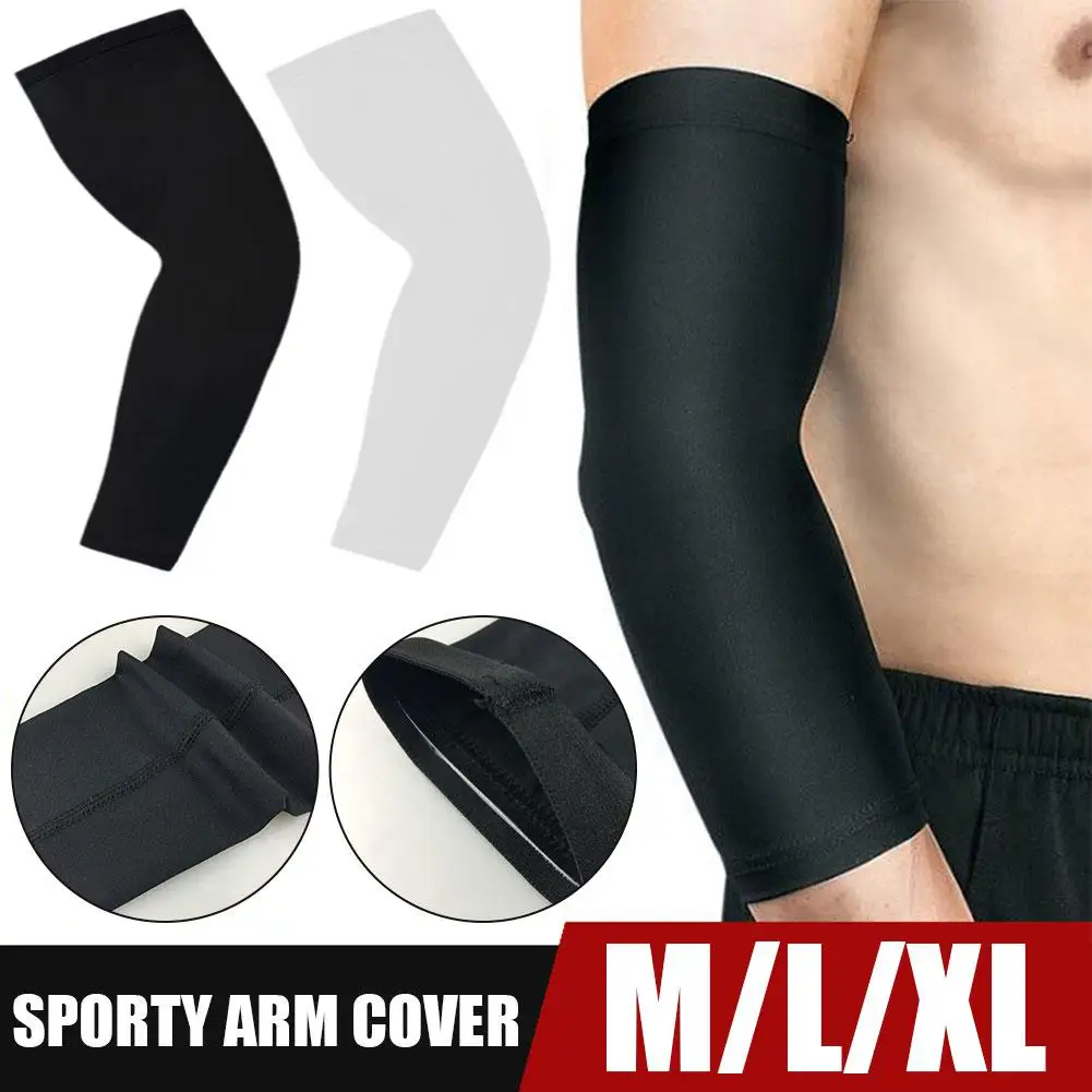 

Breathable Elbow Protector Sleeve Arm Support Basketball Running Fitness Armguards Sports Compress Elbow Pads For Men Women Y1R6