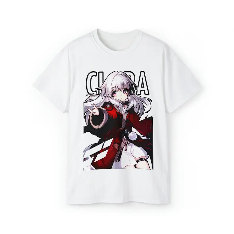 Футболка с надписью star rail унисекс