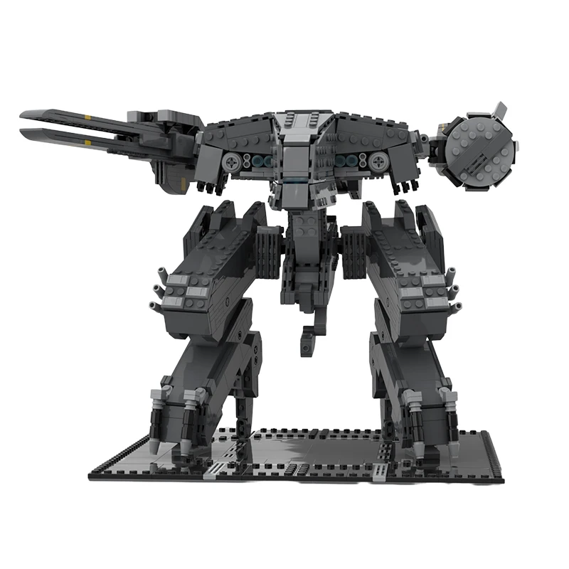 

BuildMoc высокотехнологичный робот битвы Рекс с металлическим редуктором, набор строительных блоков, твердые игрушки мяча, кирпичная игрушка д...