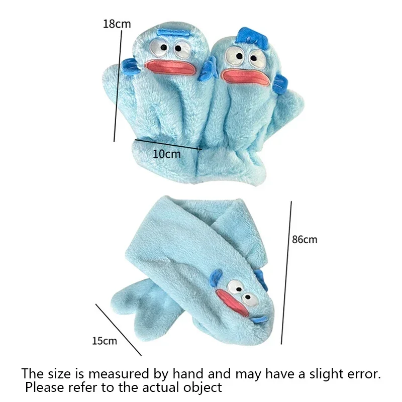 Плюшевые перчатки Sanrio Hangyodon