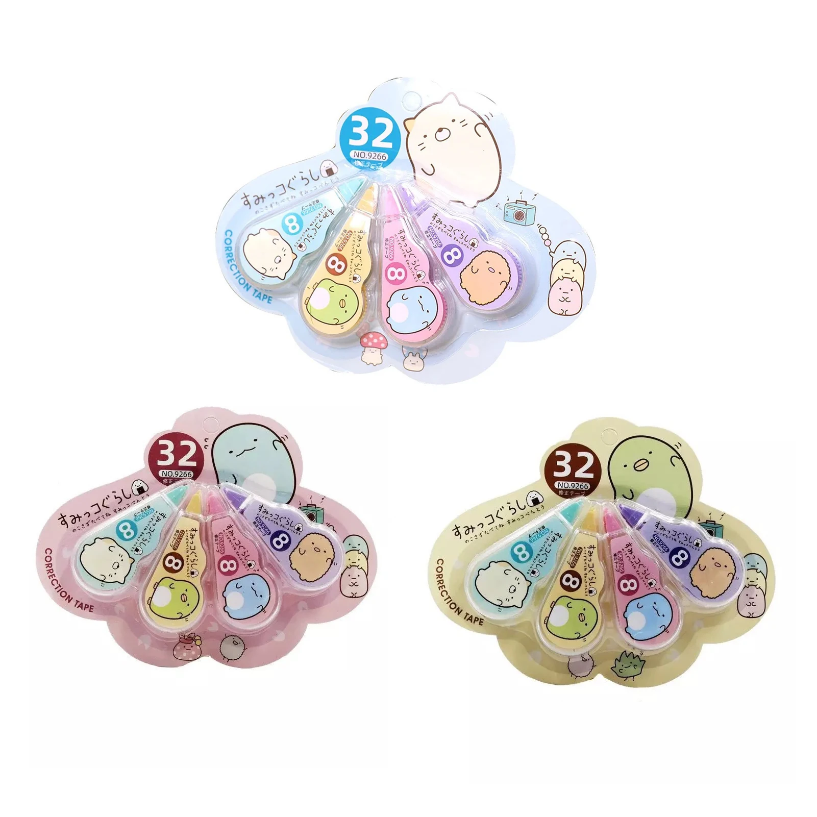 

4 шт., Корректирующая лента, легкая