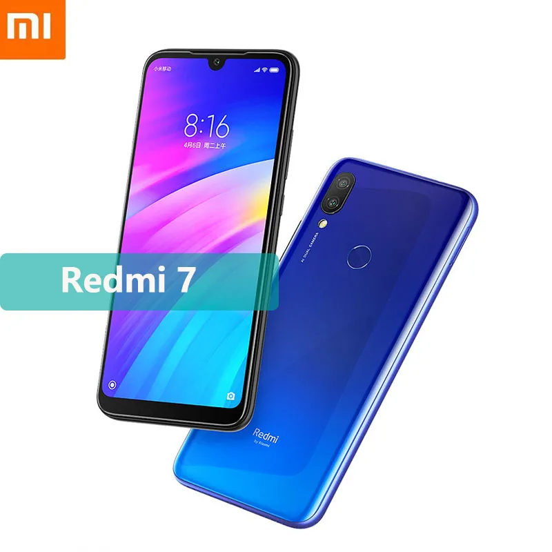 

Смартфон Xiaomi Redmi 7, 4 + 64 ГБ, 4000 мАч, сканер отпечатка пальца