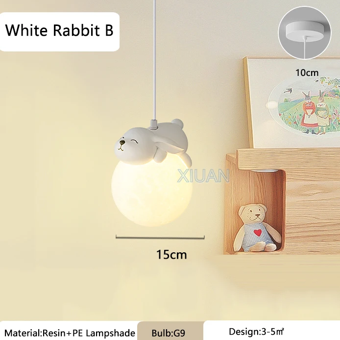 

Настенные светильники XIUAN Белый медведь Белый кролик